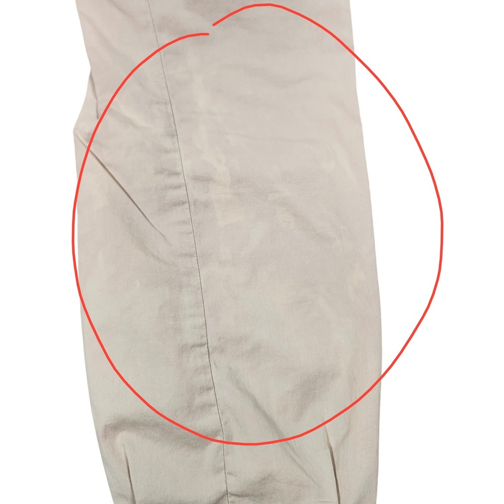 8&9 MFG Combat Nylon Joggers Rose Cargo Pants Zip Pockets Flawed - Picture 9 of 11